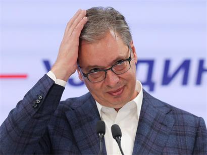  Aleksandar Vucic räumt seine Niederlage bei den serbischen Parlamentswahlen ein