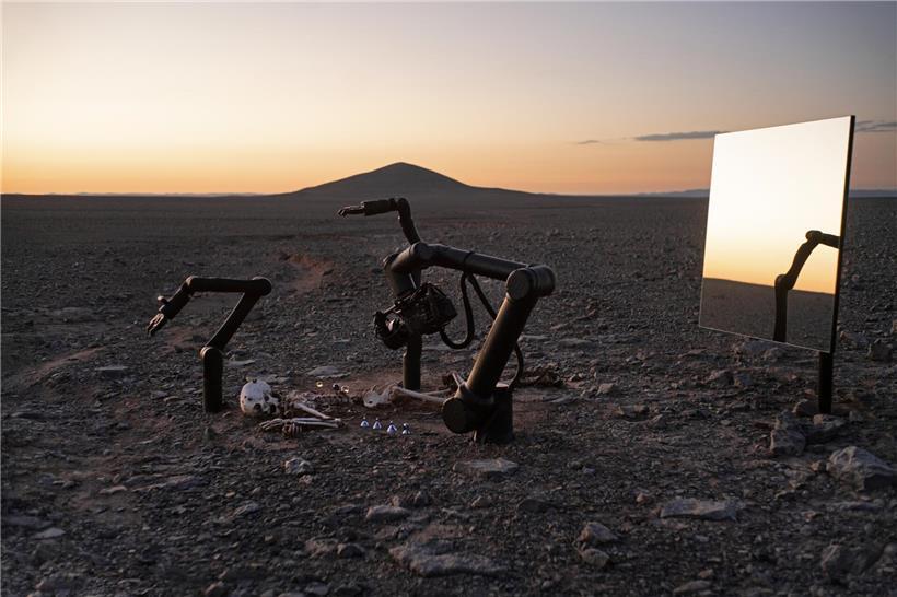 Die Fondation Beyeler in Basel präsentiert aktuell den Künstler Pierre Huyghe - hier ein Standbild seines Films "Camata" (2024)