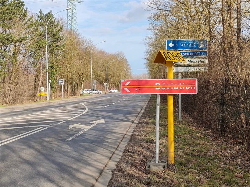 … am Boulevard Aloyse Meyer