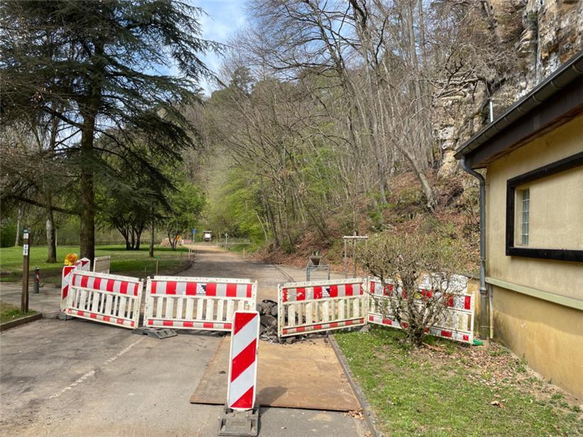 … bis zum Kajak-Vereinshaus an der Gantenbeinsmühle
