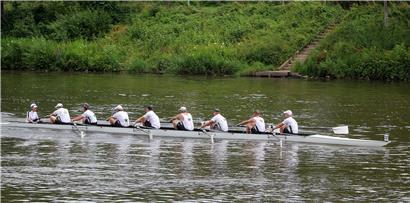 110 Ruderer waren bei der Regatta im Einsatz
