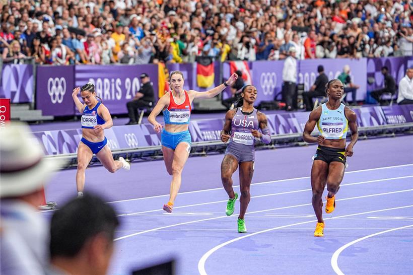 11,13 Sekunden im Halbfinale: Patrizia van der Weken schaffte es damit nicht auf...