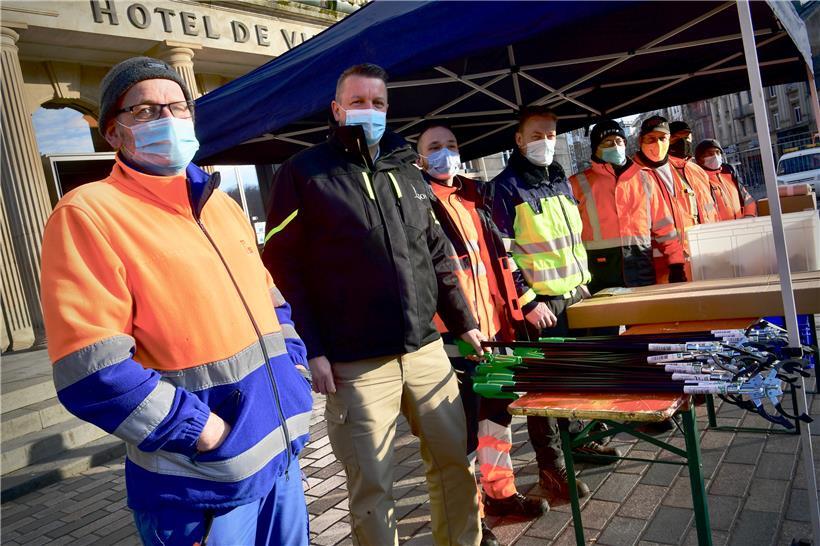 150 Personen waren am Samstagmorgen im Einsatz
