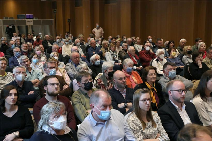 150 Personen wollten wissen, wie es mit dem Bauprojekt „Petite Marquise“ weitergeht
