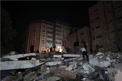 174 Menschen starben bisher im Gazastreifen, zehn in Israel. 
