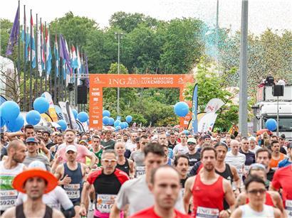 18.000 Läufer beim Marathon durch die Hauptstadt auf verschiedenen Distanzen unterwegs