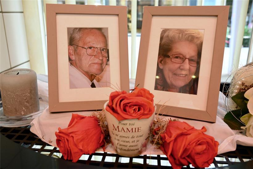 1961 eröffneten sie die Metzgerei in der Alzettestraße: Albert und Anita Werdel
