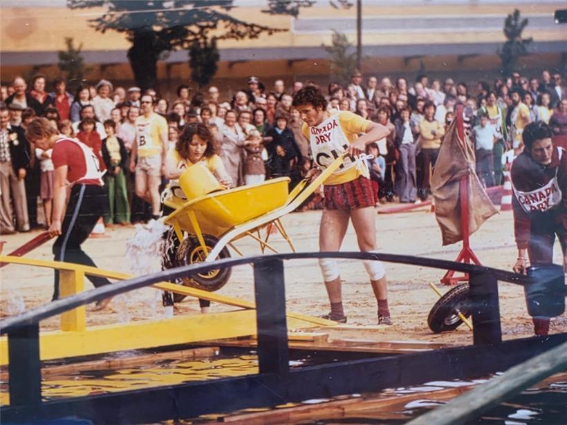 1974 fanden zum ersten Mal die internationalen Spiele in Beringen in Luxemburg s...