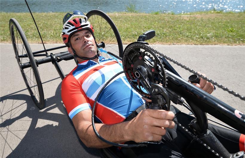 2016 in Rio am Start: Handbiker Joël Wagener
