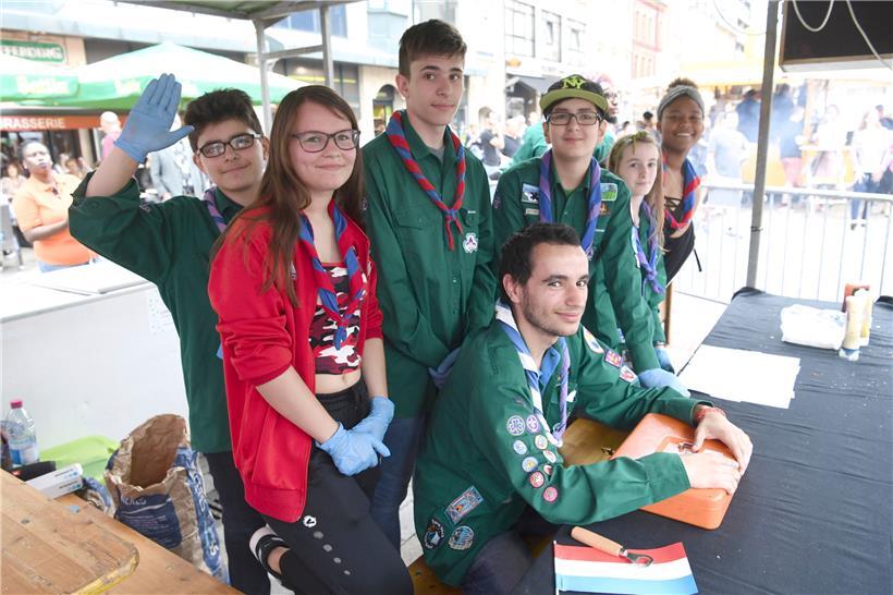 2019: Ein Teil der Escher Scouts