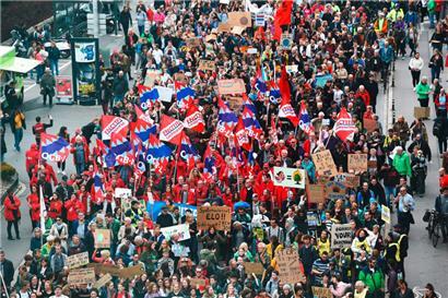 2019 hatten sich OGBL und Landesverband an Demonstrationen für Klimagerechtigkeit beteiligt
