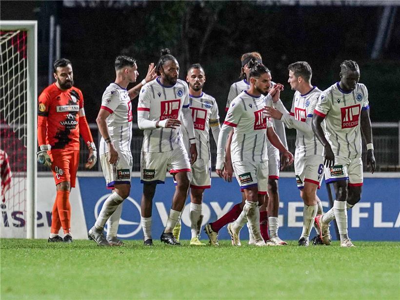 USR Rümelingen Fußballteam feiert Rückkehr in die Nationaldivision nach Abstieg 2019 in die Ehrenpromotion