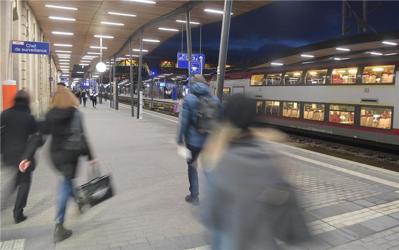 20191114 Luxembourg,gare,CFL,arrivée des trains
