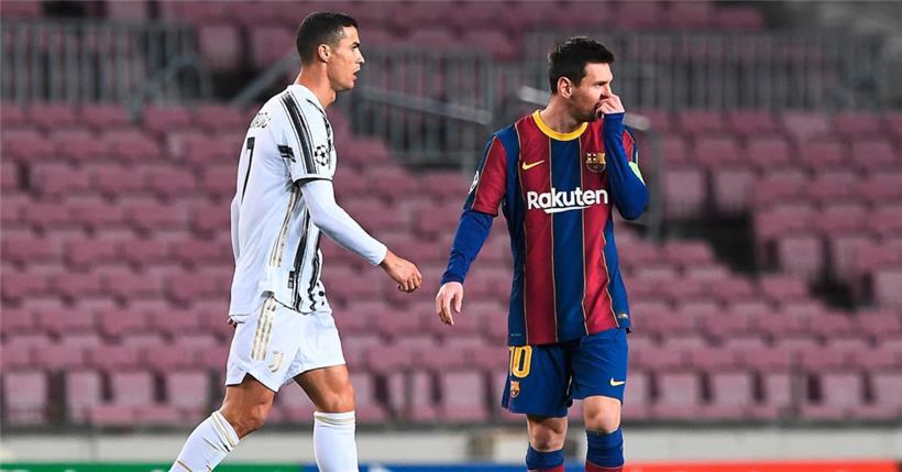 2020 trafen Cristiano Ronaldo und Lionel Messi mit Juventus und Barcelona aufeinander

