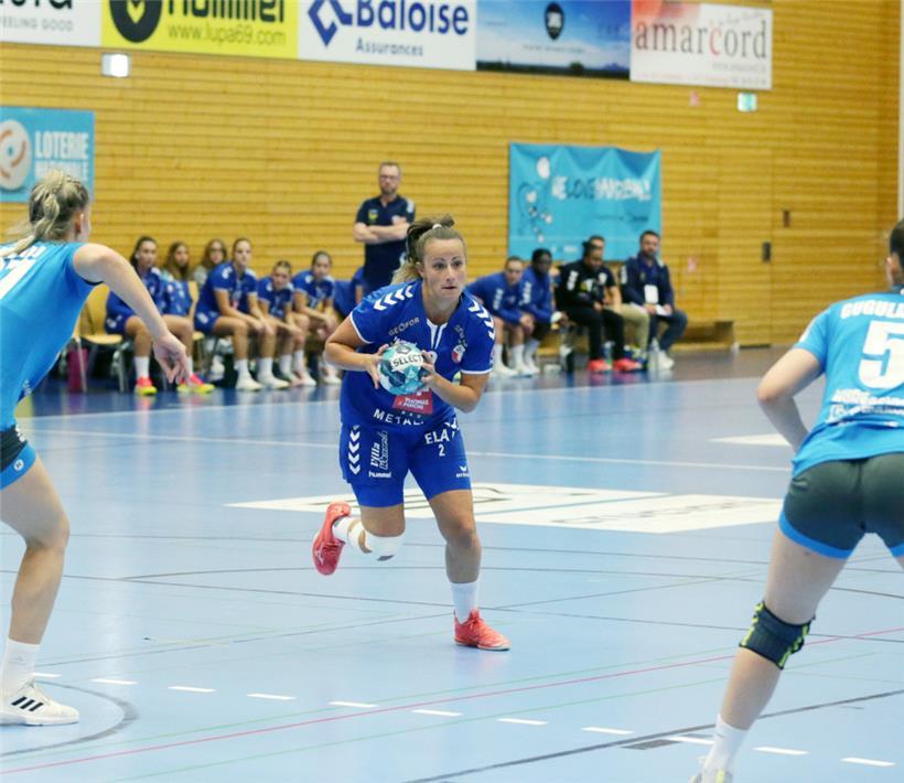 2021 erreichte Kim Wirtz mit dem HBD die zweite Runde des European Cups – seit 2010 ist dies den Düdelingerinnen viermal gelungen
