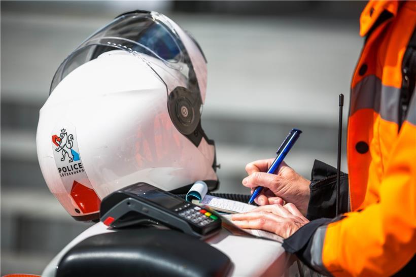 20210421 – Speedmarathon controle radar Police Grand Ducale, Gasperich, ©Editpress Feller Tania
