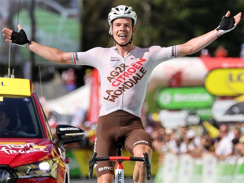 2022 triumphierte Bob Jungels auf der neunten Etappe der Tour de France