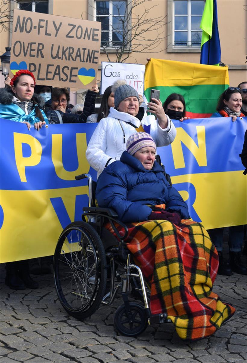 20220226.HM. Manifestation Stop Putin organisé par l’Ukraine asbl sur la place C...