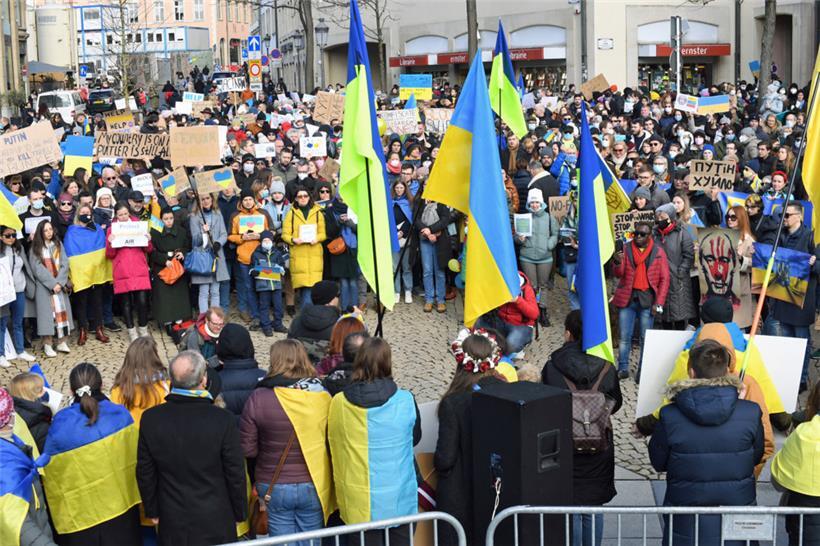 20220226.HM. Manifestation Stop Putin organisé par l’Ukraine asbl sur la place C...