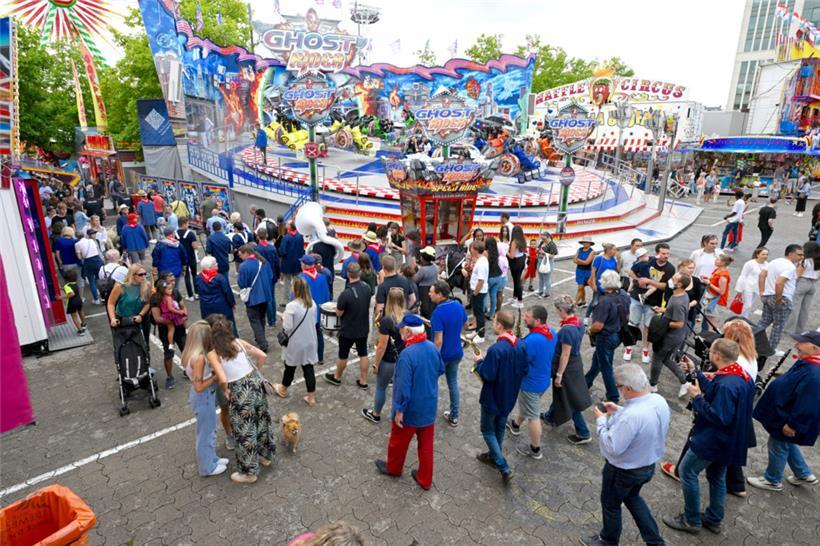 20220819 Luxembourg , Glaçis , ouverture Schueberfouer , en présence du premier ...