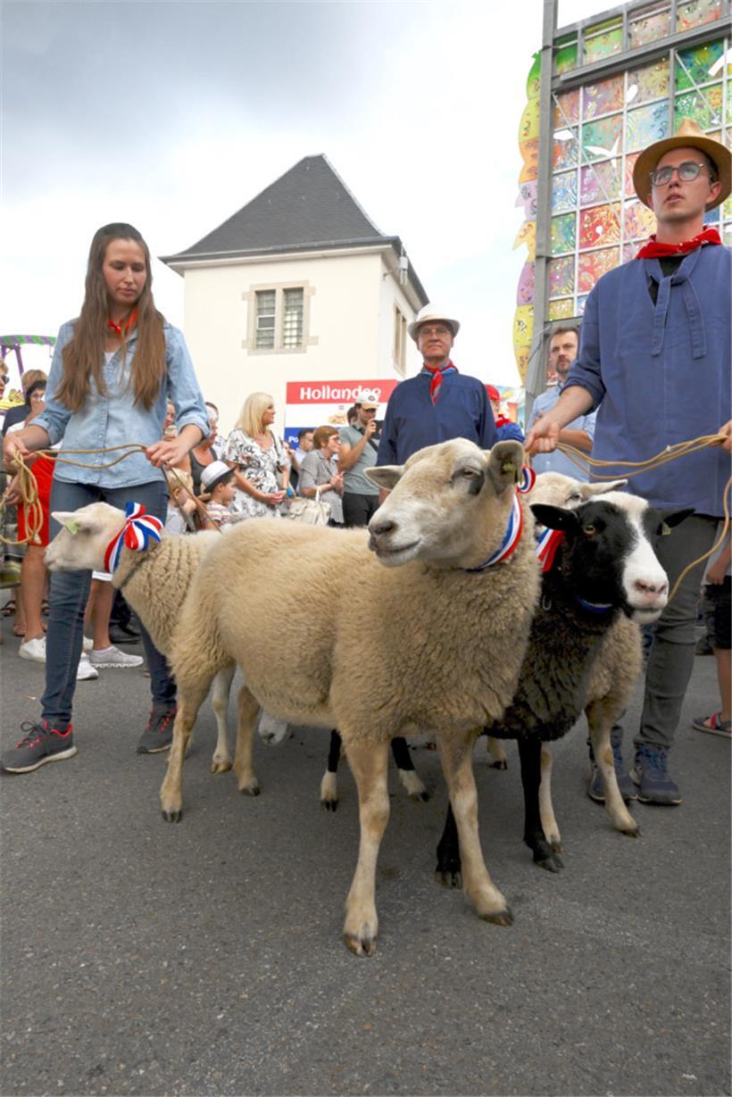 20220819 Luxembourg , Glaçis , ouverture Schueberfouer , en présence du premier ...