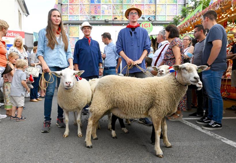 20220819 Luxembourg , Glaçis , ouverture Schueberfouer , en présence du premier ...