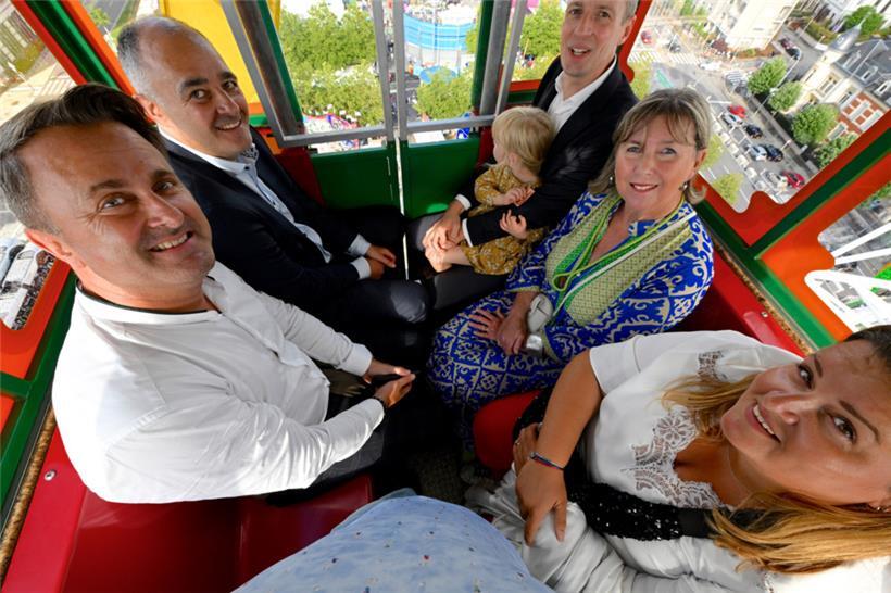 20220819 Luxembourg , Glaçis , ouverture Schueberfouer , en présence du premier ...