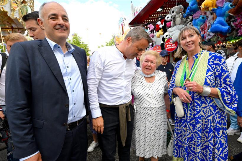 20220819 Luxembourg , Glaçis , ouverture Schueberfouer , en présence du premier ...