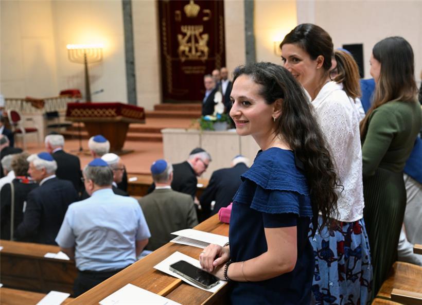 202300628.HM. 70e Anniversaire de la synagogue de Luxembourg avenue Monterey.
