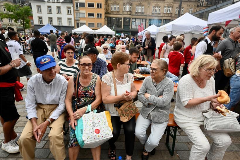 20230622 Esch , fête nationale , visite du Prince Guilaume , fête populaire , Fo...