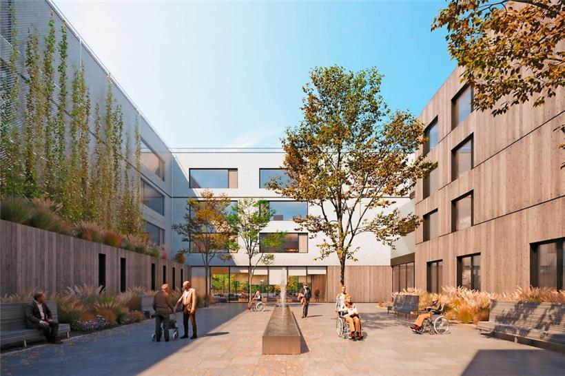 2027 wird das neue Seniorenheim bezugsfertig sein
