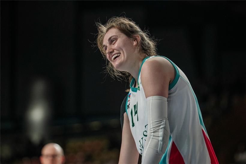 22 Punkte, zehn Rebounds und fünf Assists steuerte Lauren Van Kleunen zum entscheidenden Sieg bei
