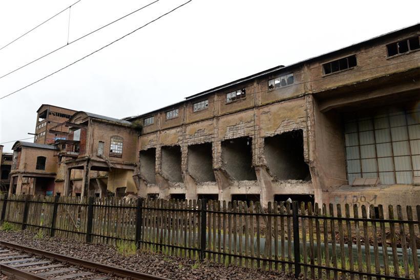 30. April 2020: Die Abrissarbeiten an den „Keeseminnen“ haben begonnen, wie die ...