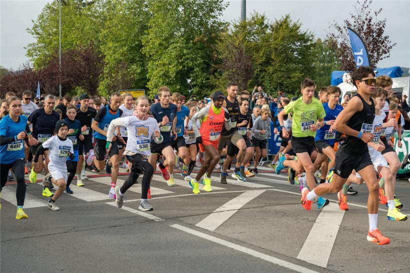 3.100 Läufer hatten sich für den diesjährigen „Walfer Vollekslaf“ eingeschrieben
