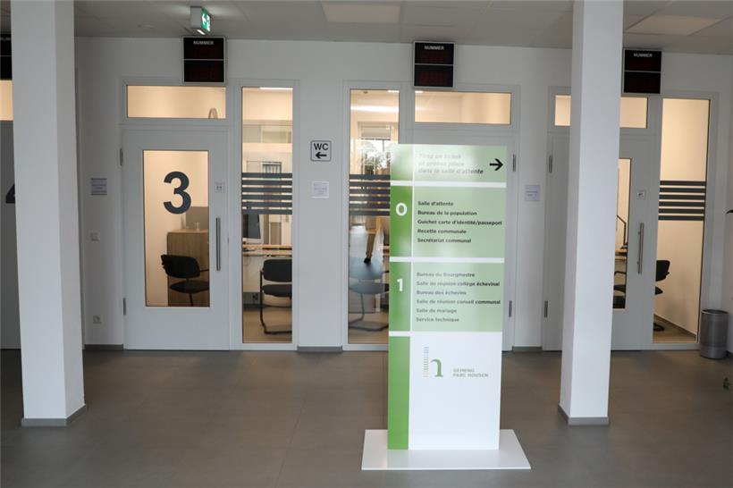 33 Mitarbeiter arbeiten in Verwaltung und Technischem Dienst
