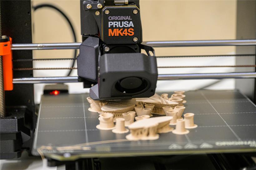 3D-Drucker in Aktion