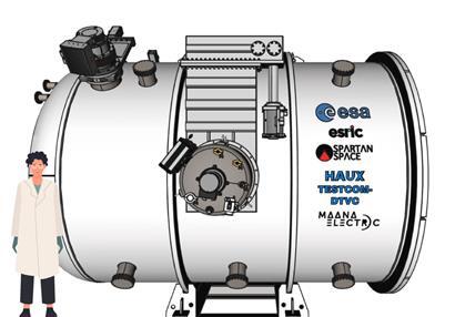 3D-Modell der DTVC, von Haux Life Support bereitgestellt
