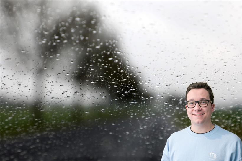 40 bis 60 Liter Regen pro Quadratmeter sind für Mittwoch angekündigt: Warnstufe Orange
