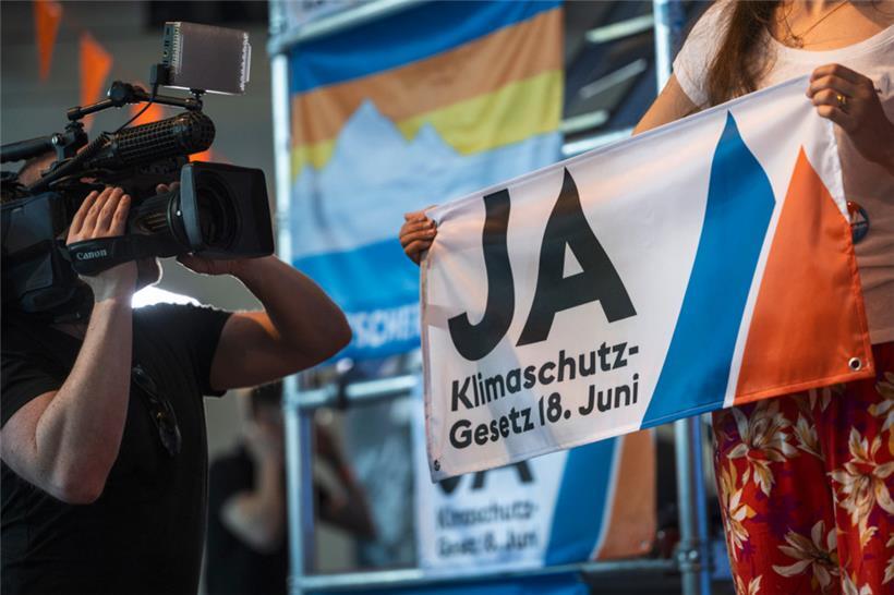 59,1 Prozent der Schweizer Bevölkerung haben sich am Sonntag für die Klimaneutralität der Schweiz bis 2050 ausgesprochen
