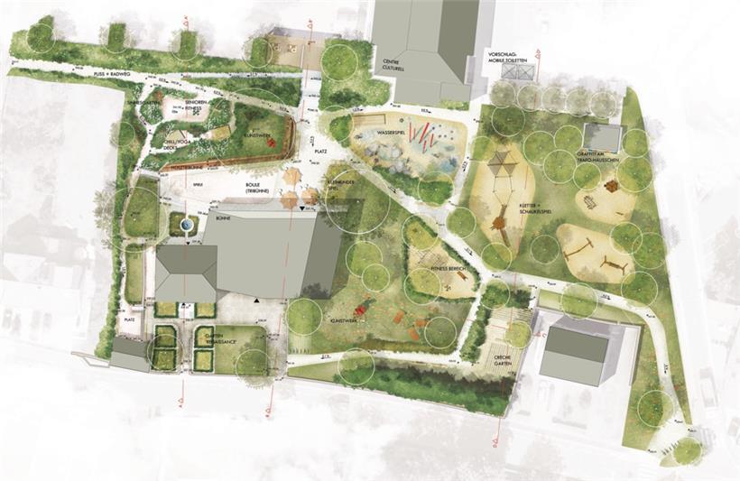 70 Ar groß soll der „Generationepark“ werden
