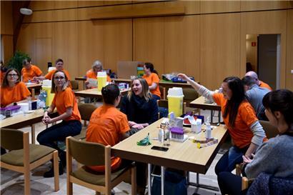 8. Februar 2020: Über 800 Menschen nahmen im Schifflinger Rathaus an der Typisierungsaktion teil. Damals wurde ein Stammzellenspender für den an akuter Leukämie erkrankten Rizo Agovic gesucht.
