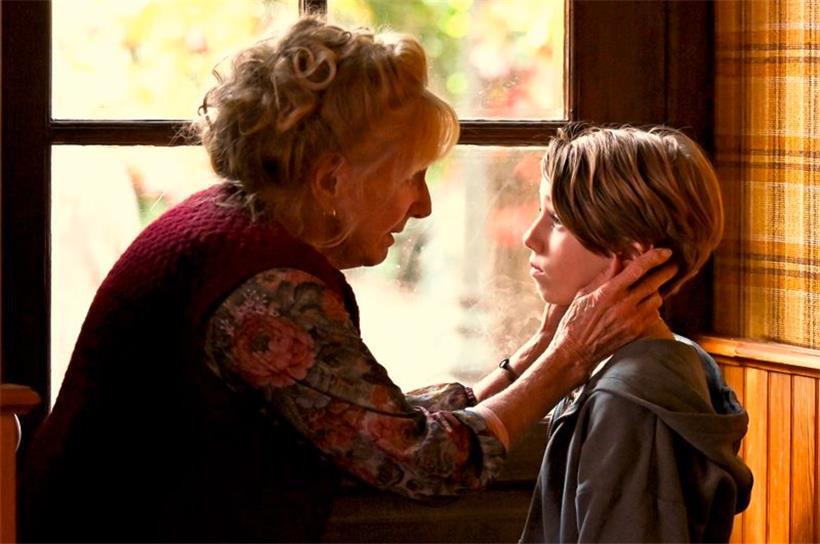 A une bonne relation avec son petit-fils: Michelle
