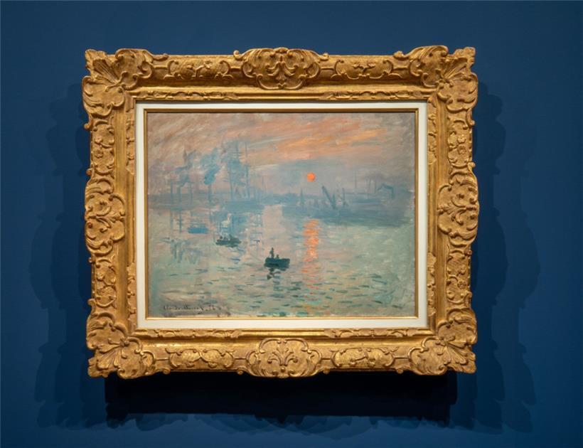 A voir au Musée d’Orsay: „Impression, soleil levant“ (1872) de Claude Monet

