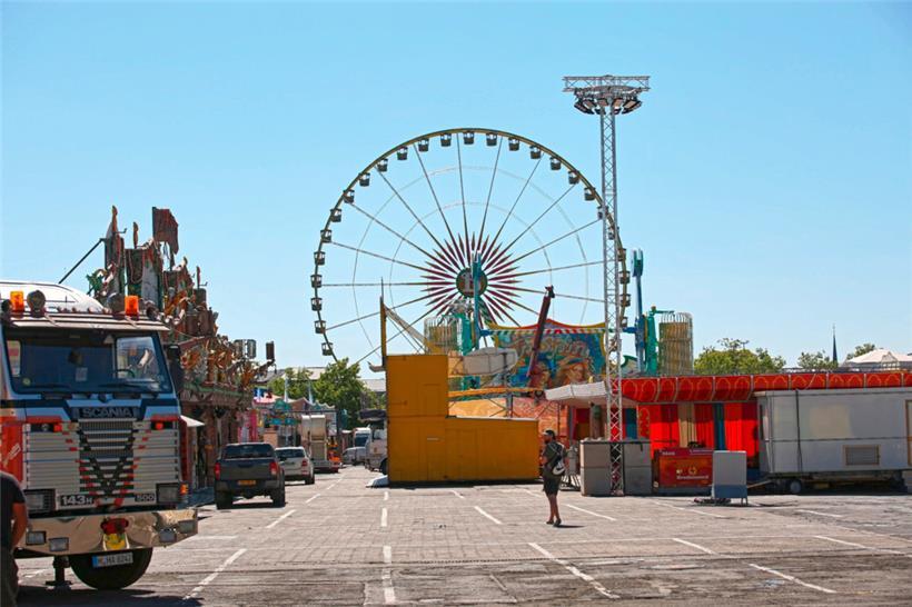 Ab Freitag wird der Glacis nicht mehr so menschenleer aussehen. Und das noch bis zum 7. September inklusive. 
