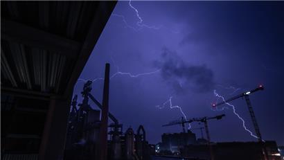 Ab Samstagabend sind Gewitter in ganz Luxemburg möglich
