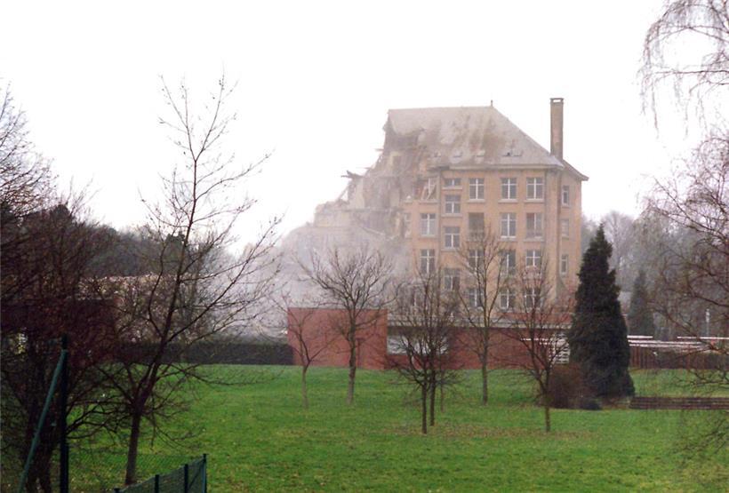 Abriss des Hotels 1988/89