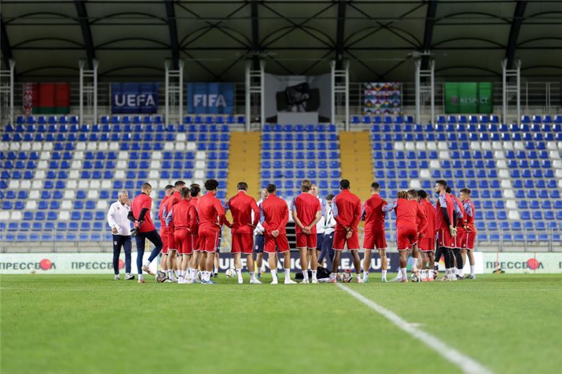 Abschlusstraining in Zalaegerszeg
