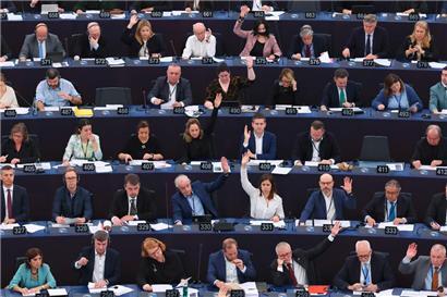 Abstimmung im Europäischen Parlament
