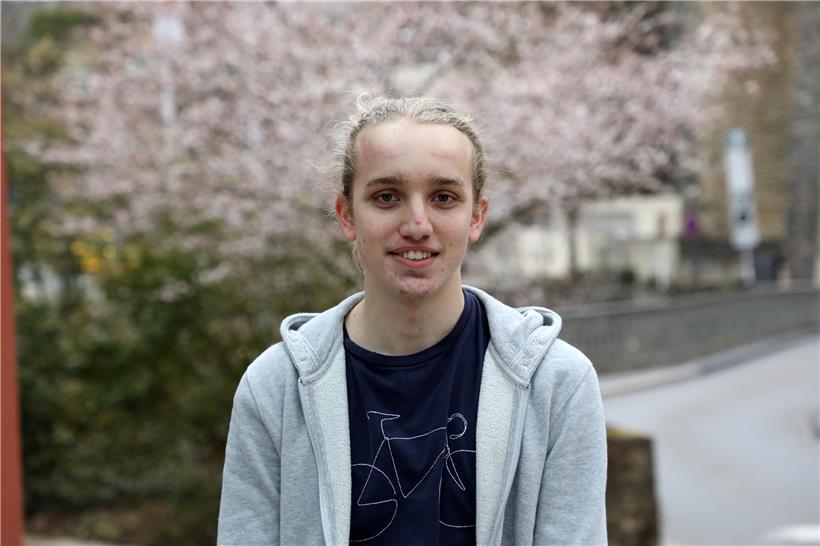 Achille Martin (17), Schüler im Lënster Lycée: Anfang 2019 ändert sich sein Blic...