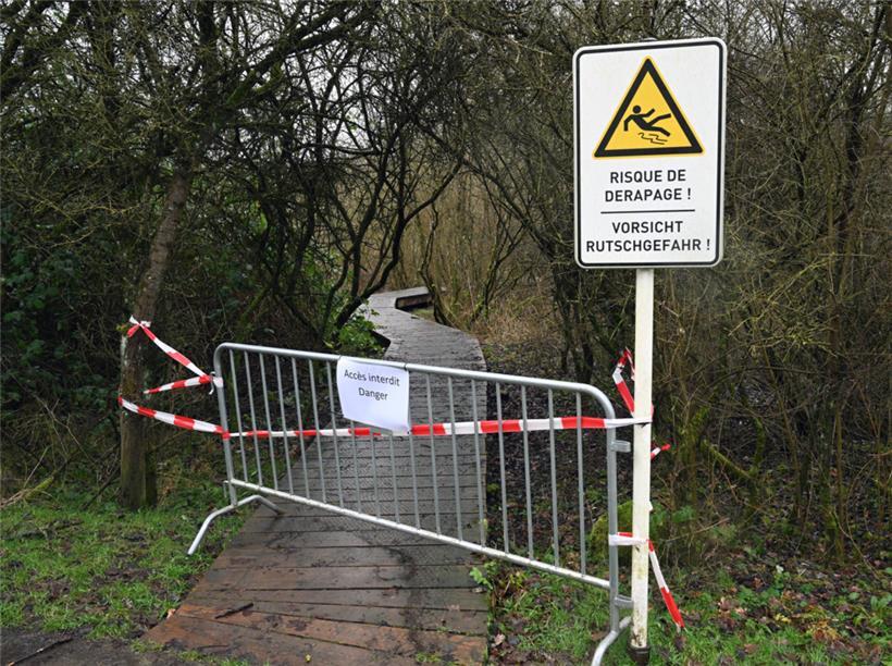 Achtung, kein Zugang!
